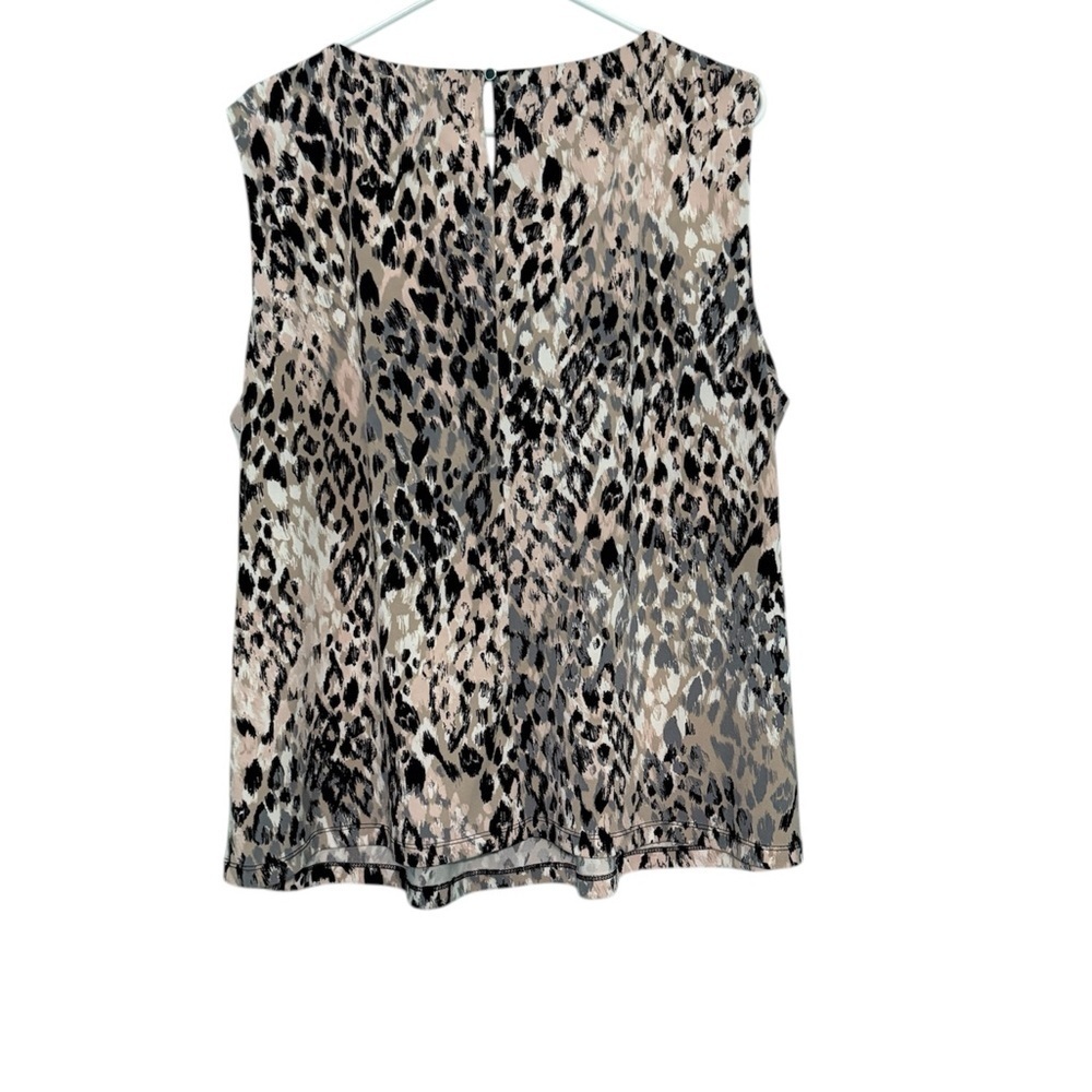 Calvin Klein Leopard Print Sleeveless - Picture 2 of 4
